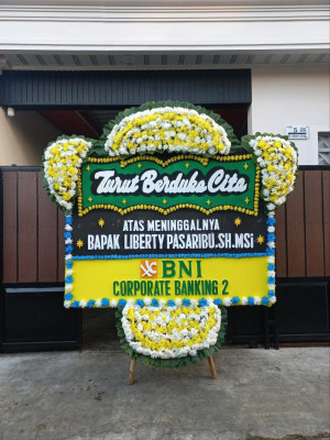 Papan Bunga Duka di Kebon Jayanti