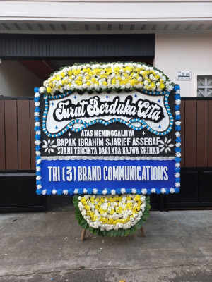 Papan Bunga Duka di Kebon Jayanti